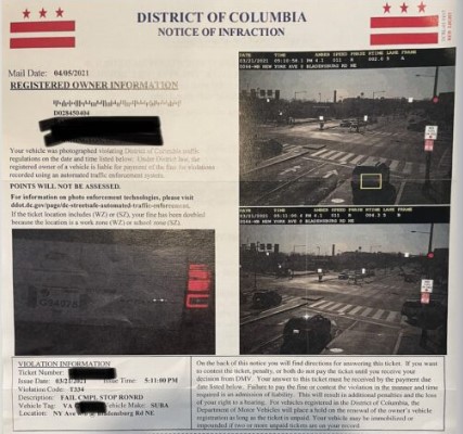 How to Fight a Washington D.C. Speed Camera Ticket (2026 Dispute Guide)