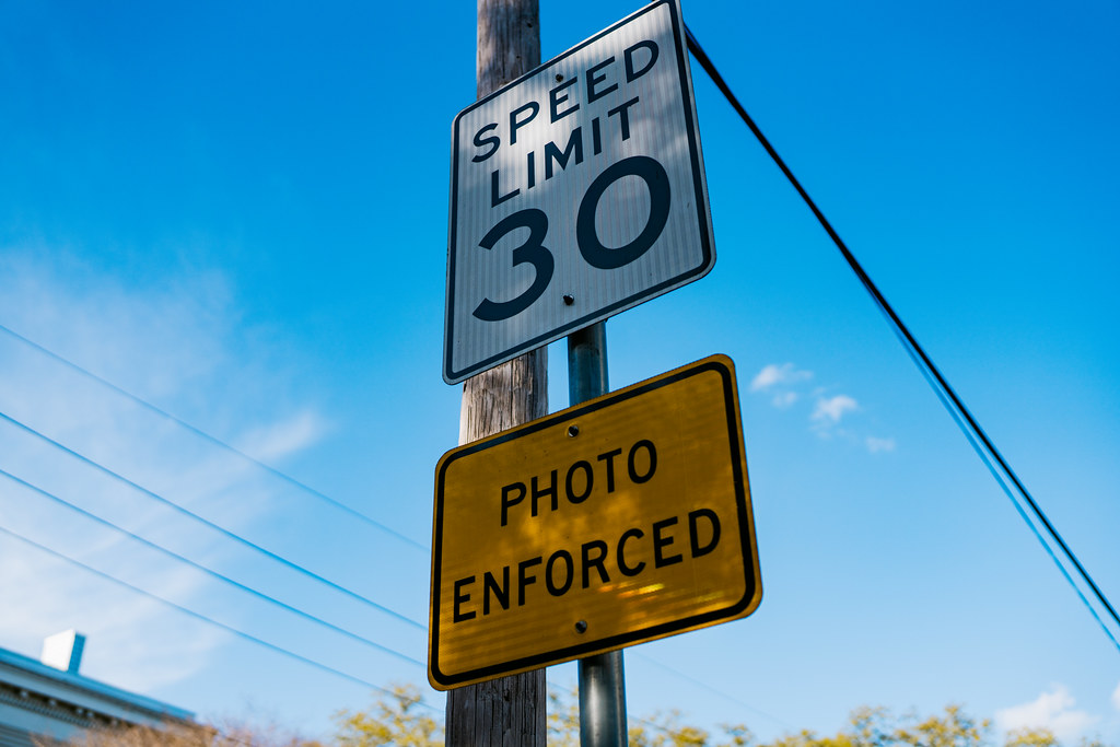 Photo Enforced Sign
