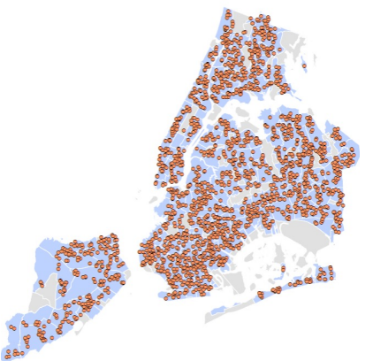 NYC Speed Camera Snapshot